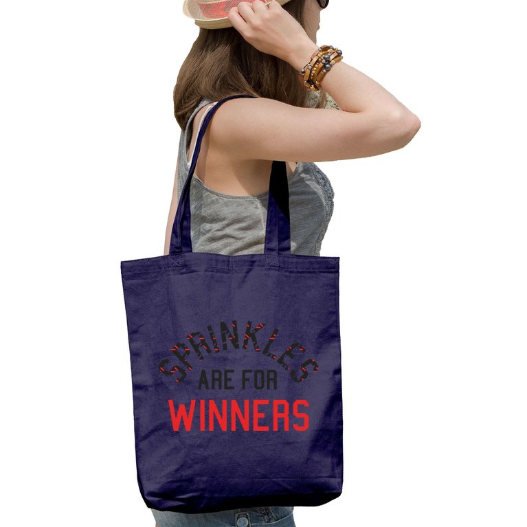 Sprinkles Are For Winners Tote Bag