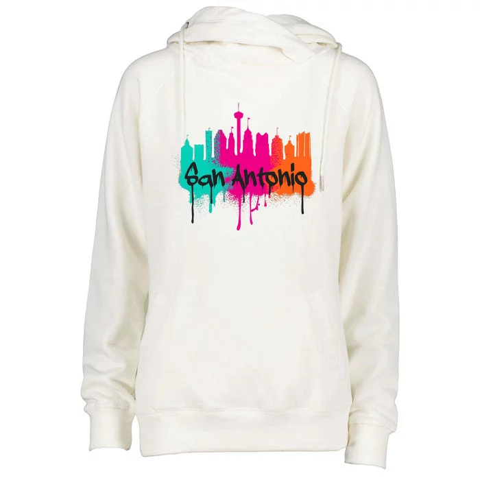 San Antonio Fiesta Squad Cinco De Mayo Womens Funnel Neck Pullover Hood