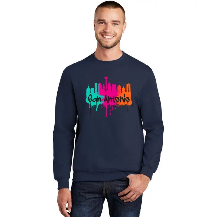 San Antonio Fiesta Squad Cinco De Mayo Tall Sweatshirt