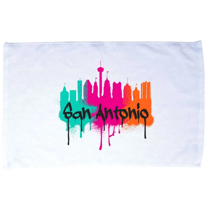 San Antonio Fiesta Squad Cinco De Mayo Microfiber Hand Towel