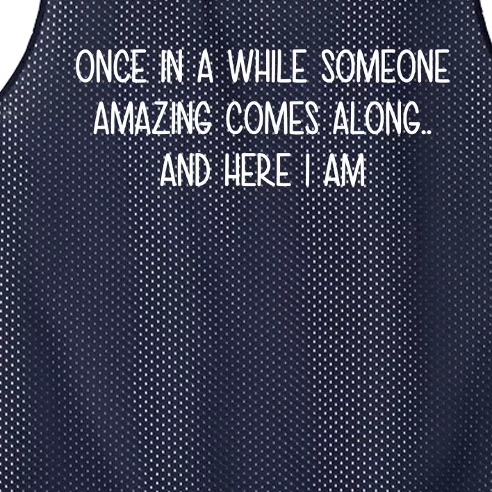 Someone Amazing Funny Mesh Reversible Basketball Jersey Tank