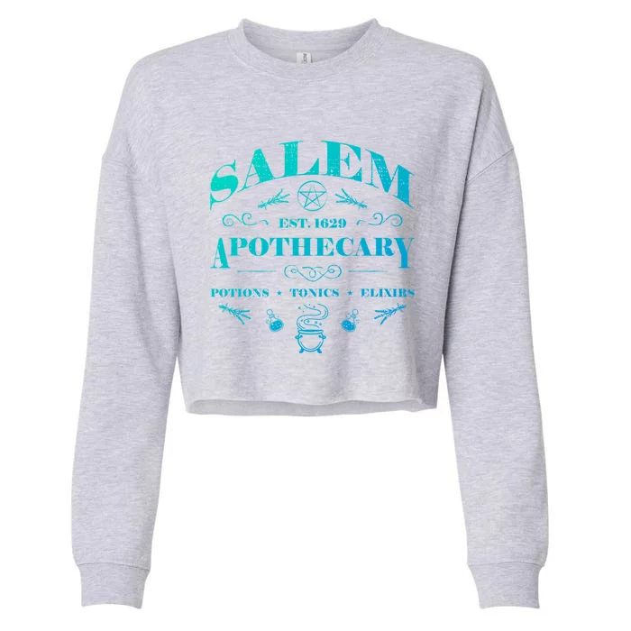 Salem Apothecary Funny Gift Cropped Pullover Crew