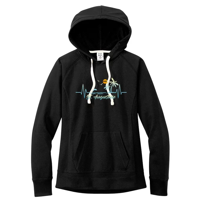 St Augustine Florida Souvenir Spring Break St Augustine Women's Fleece Hoodie