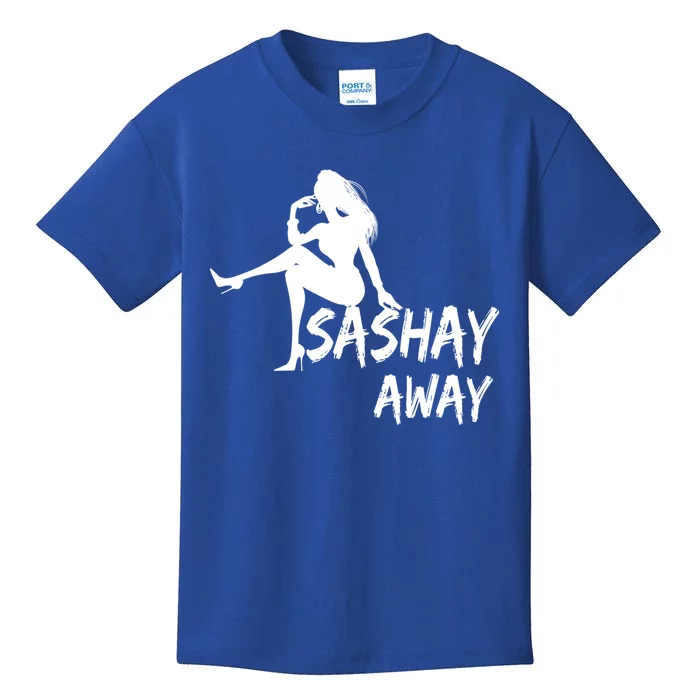 Sashay Away Funny Drag Queen Graphic Gift Lqbtq Cool Gift Kids T-Shirt