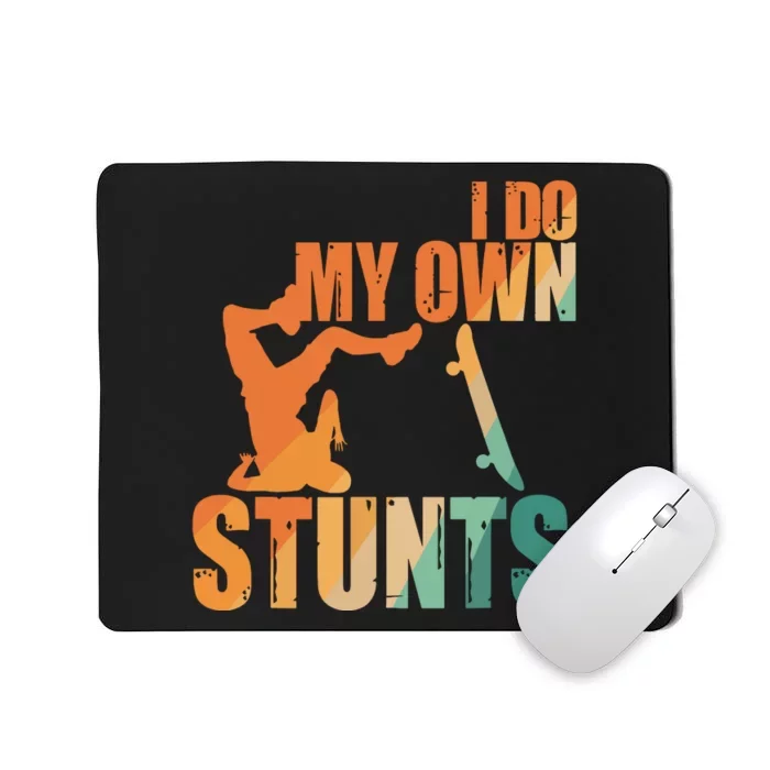 Skateboard Art For Women Skateboard Skateboarding Mousepad