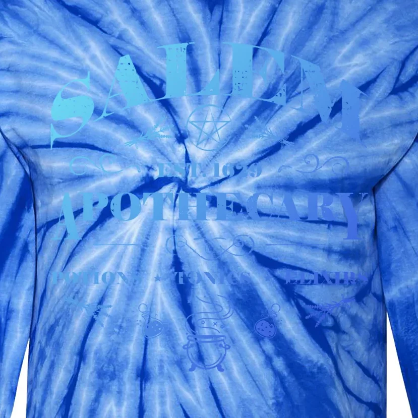 Salem Apothecary Funny Gift Tie-Dye Long Sleeve Shirt