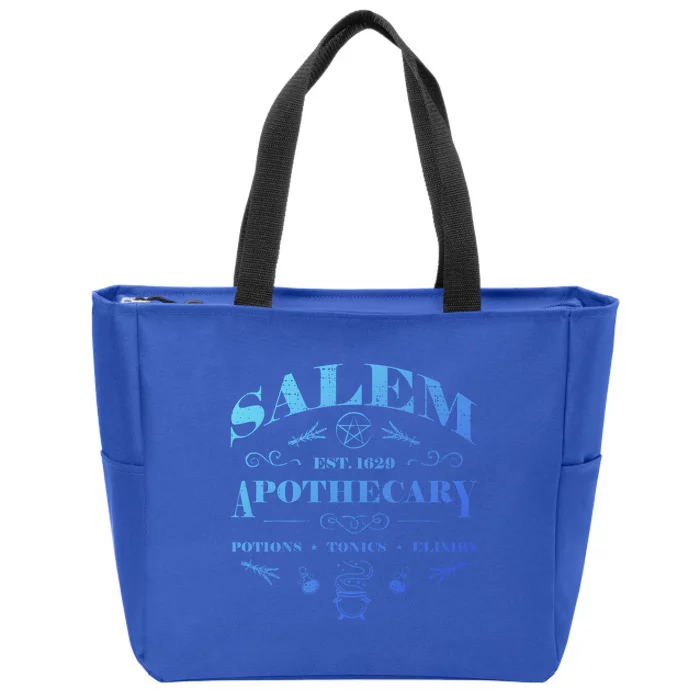 Salem Apothecary Funny Gift Zip Tote Bag