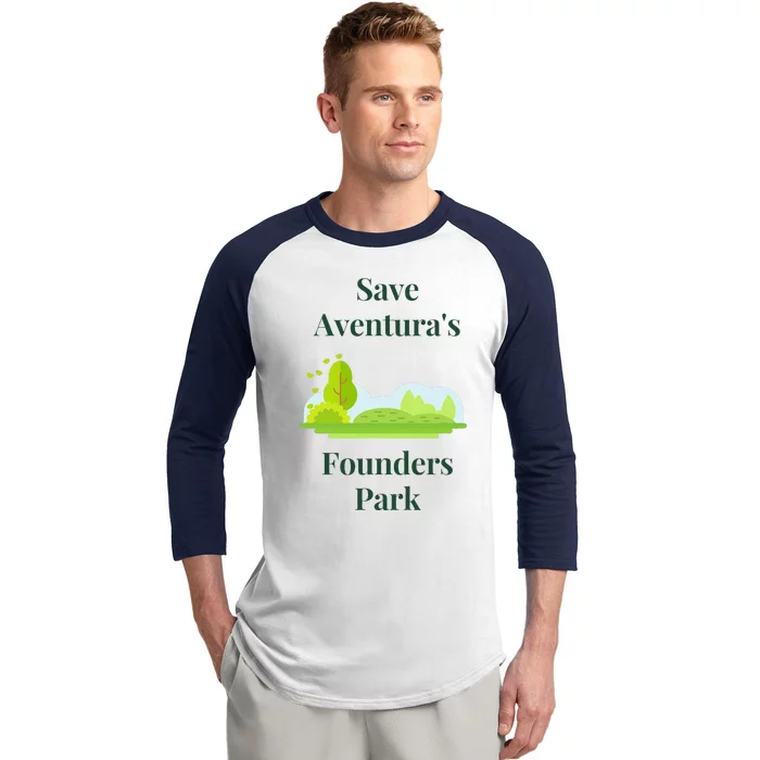 Save Aventuras Founders Park Baseball Sleeve Shirt