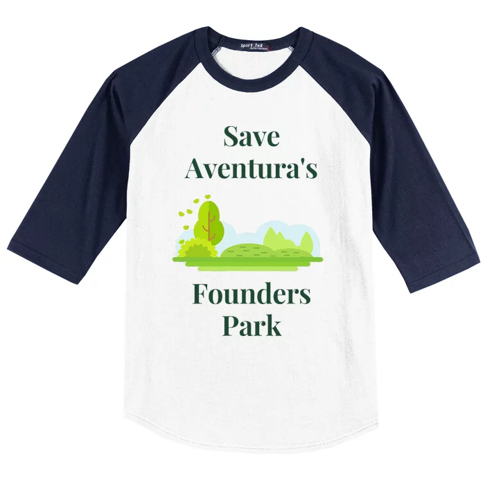 Save Aventuras Founders Park Baseball Sleeve Shirt