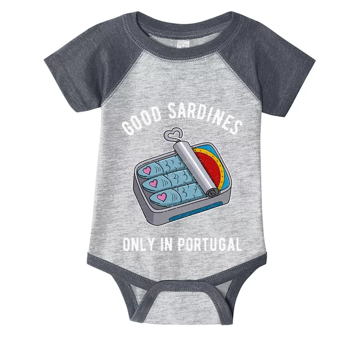 Sardine anchovies fish dishes canned fish cuisine Infant Baby Jersey Bodysuit