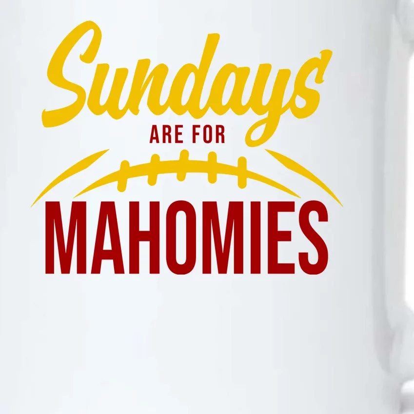 Sundays Are For Mahomies Football Lover Black Color Changing Mug