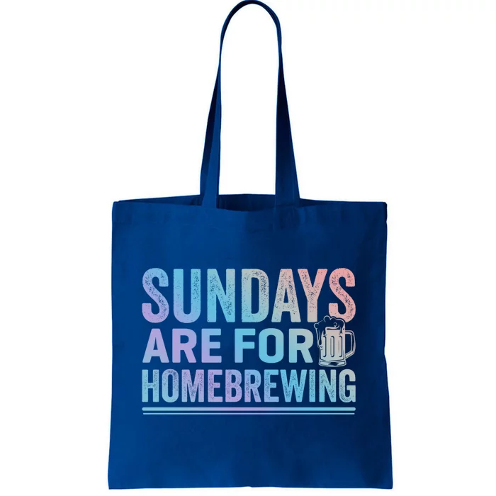 Sundays Are For Homebrewing Beer Brewing Alcohol Er Gift Tote Bag