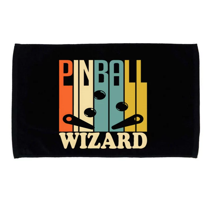 Stylish And Fun Arcade Game Pinball Wizard Design Microfiber Hand Towel