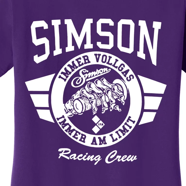 Simson Always Full Throttle Women's T-Shirt