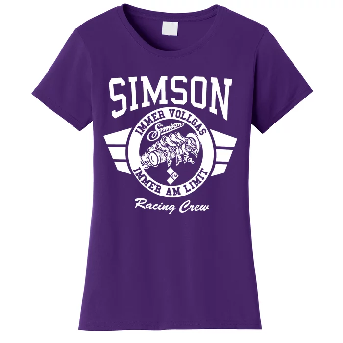 Simson Always Full Throttle Women's T-Shirt