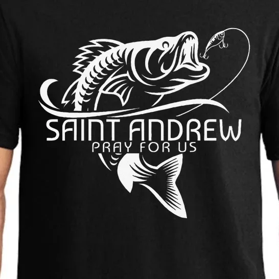 St Andrew Fishing Saint Of Fisherman Catholic Saint Pajama Set