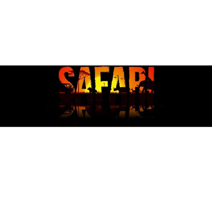 Safari Animal Kingdom Bumper Sticker