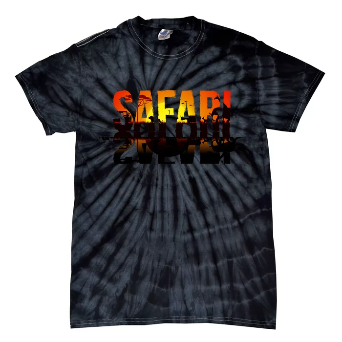 Safari Animal Kingdom Tie-Dye T-Shirt