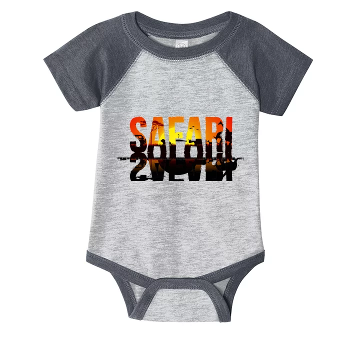 Safari Animal Kingdom Infant Baby Jersey Bodysuit