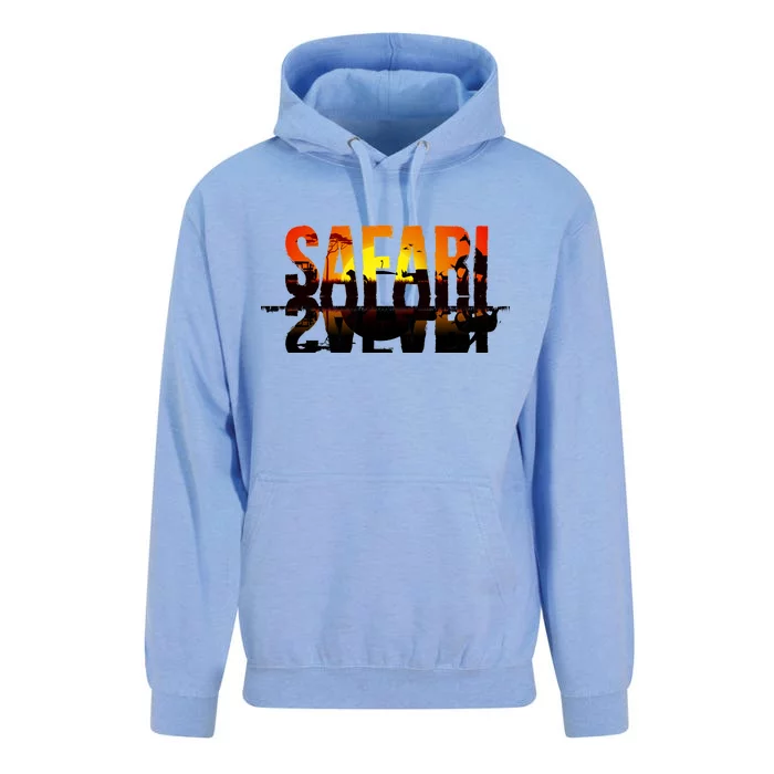 Safari Animal Kingdom Unisex Surf Hoodie