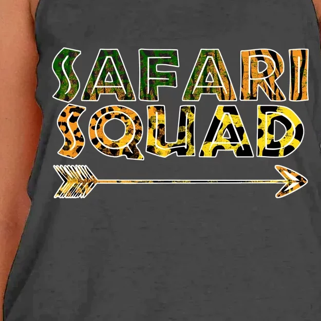 Safari Squad Women's Knotted Racerback Tank