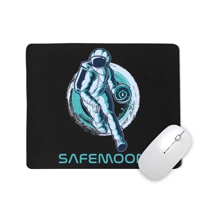 Safemoon Blockchain Cryptocurrency Astronaut Basketball Mousepad