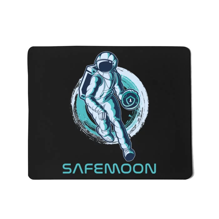 Safemoon Blockchain Cryptocurrency Astronaut Basketball Mousepad