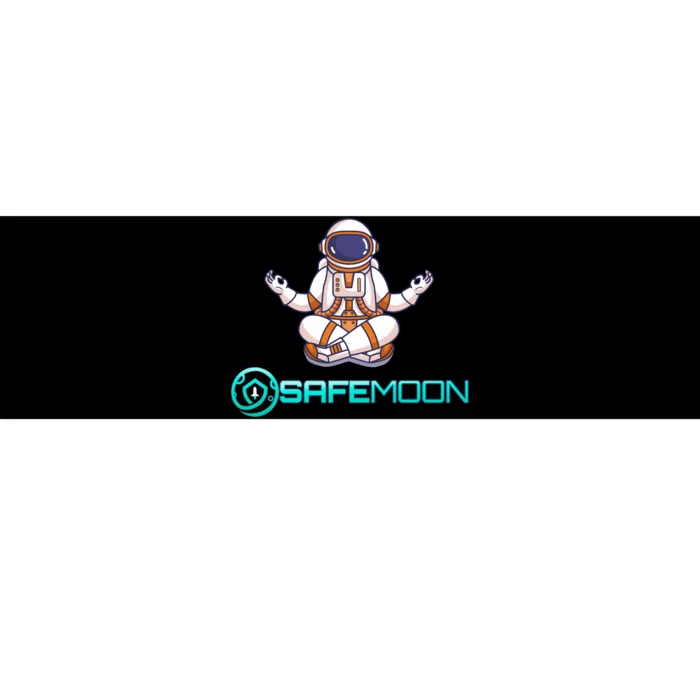 Safemoon Cryptocurrency Astronaut Token Bumper Sticker