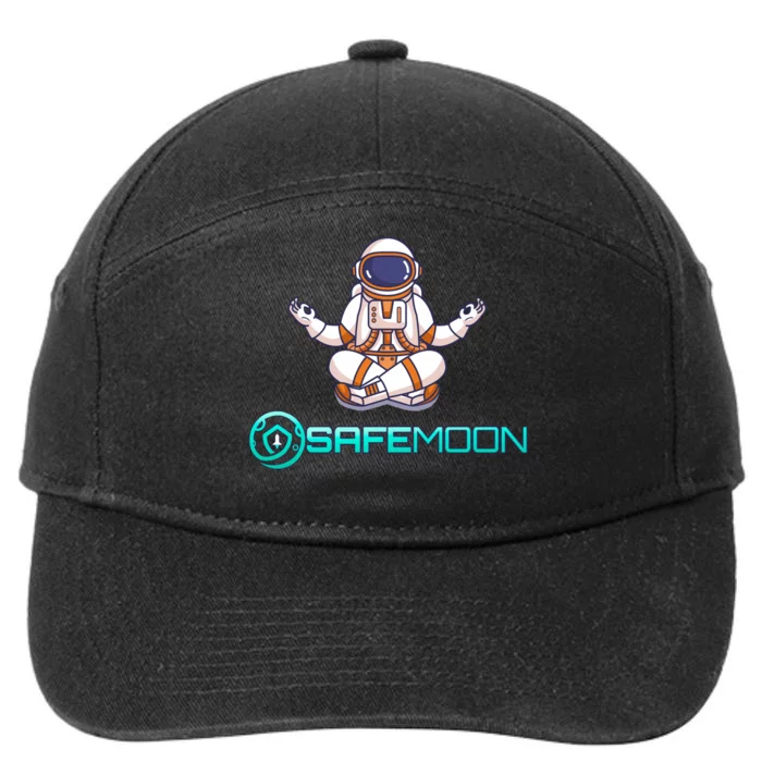 Safemoon Cryptocurrency Astronaut Token 7-Panel Snapback Hat