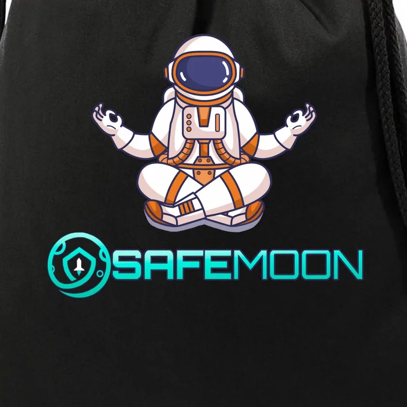 Safemoon Cryptocurrency Astronaut Token Drawstring Bag