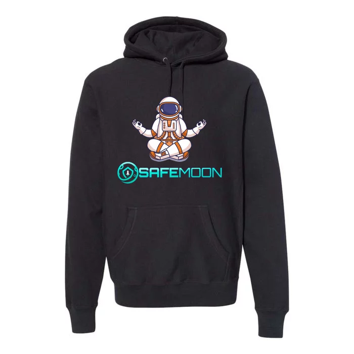 Safemoon Cryptocurrency Astronaut Token Premium Hoodie