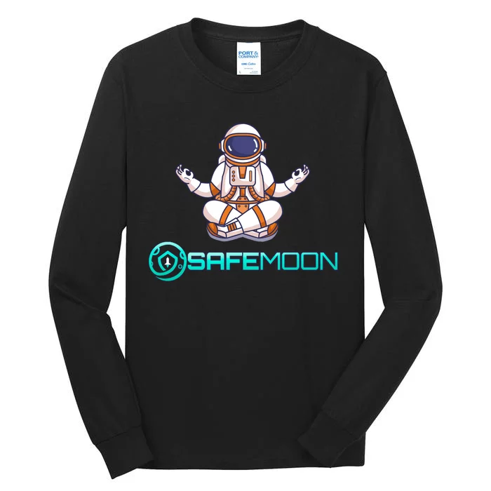 Safemoon Cryptocurrency Astronaut Token Tall Long Sleeve T-Shirt