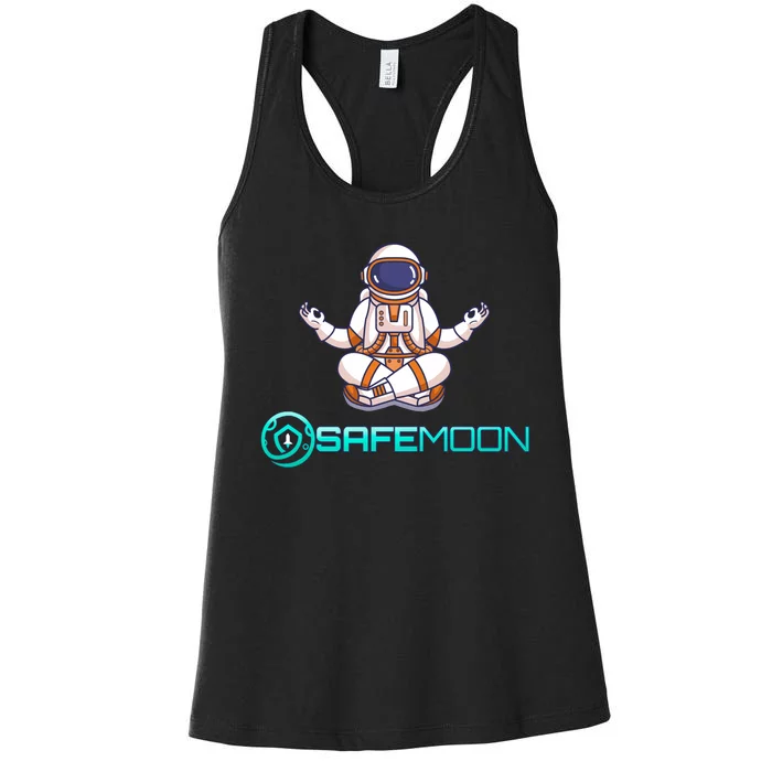 Safemoon Cryptocurrency Astronaut Token Women's Racerback Tank