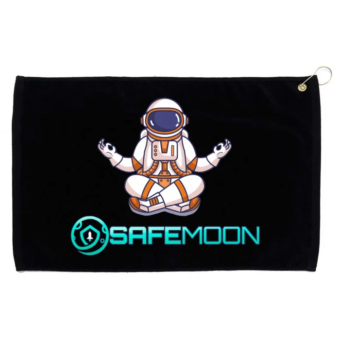 Safemoon Cryptocurrency Astronaut Token Grommeted Golf Towel