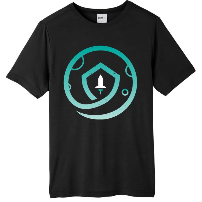 Safemoon Cryptocurrency Logo ChromaSoft Performance T-Shirt