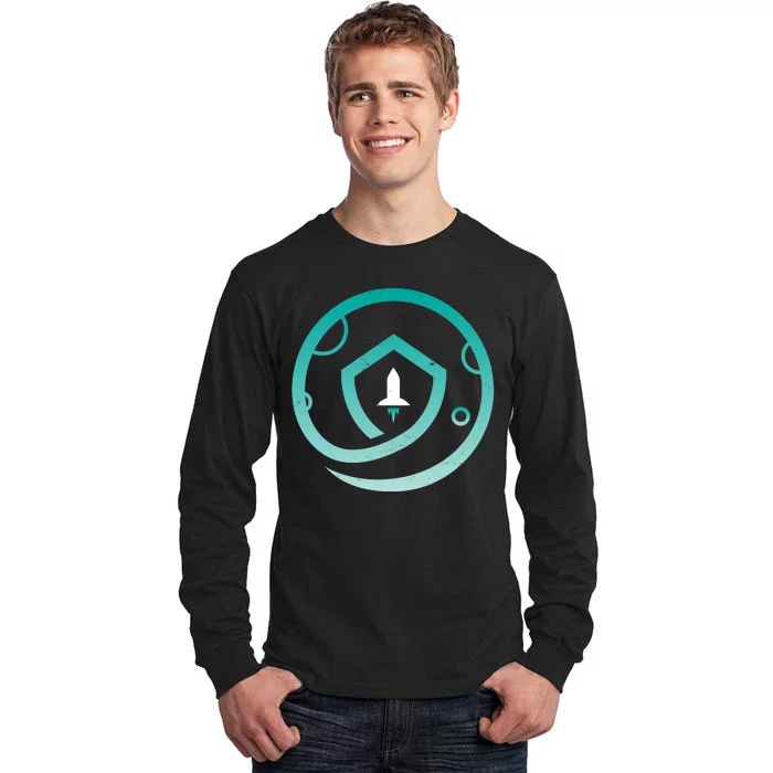 Safemoon Cryptocurrency Logo Tall Long Sleeve T-Shirt