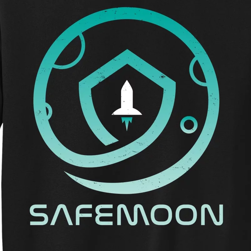 Safemoon Cryptocurrency Logo With Name Sweatshirt