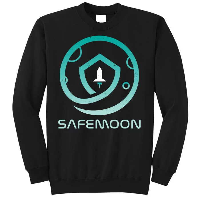 Safemoon Cryptocurrency Logo With Name Sweatshirt