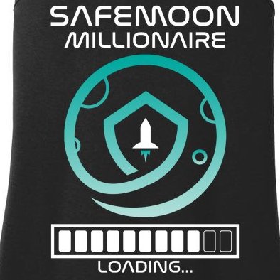 Safemoon Cryptocurrency Millionaire Loading Bar Ladies Essential Tank