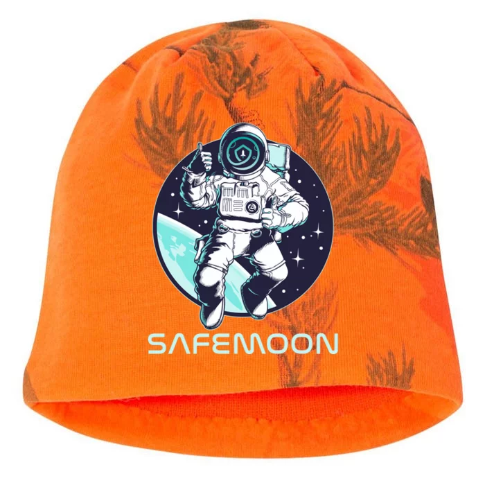 Safemoon Cryptocurrency Space Astronaut Kati - Camo Knit Beanie