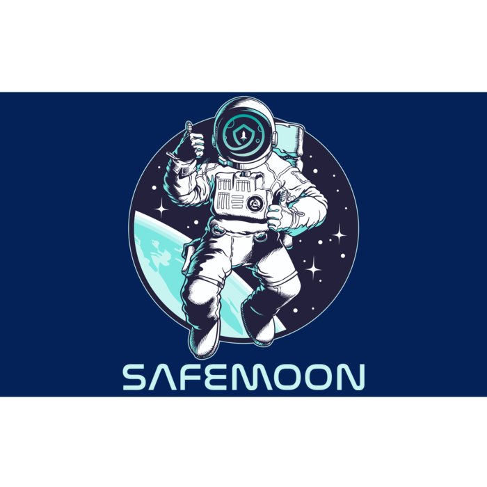 Safemoon Cryptocurrency Space Astronaut Bumper Sticker