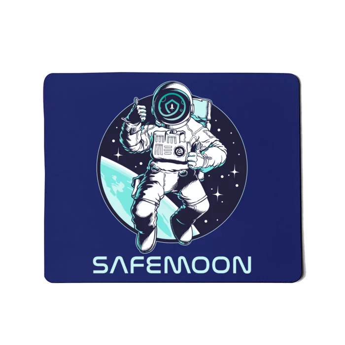 Safemoon Cryptocurrency Space Astronaut Mousepad