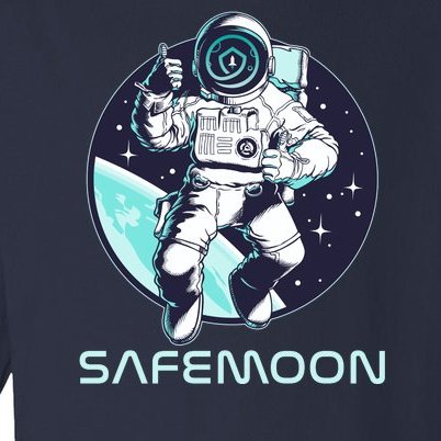 Safemoon Cryptocurrency Space Astronaut Toddler Long Sleeve Shirt