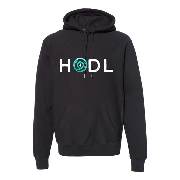 SafeMoon HODL Crypto Hold Currency Premium Hoodie