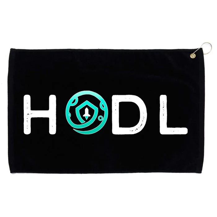 SafeMoon HODL Crypto Hold Currency Grommeted Golf Towel