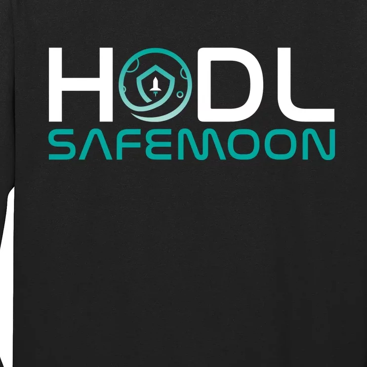 Safemoon HODL Cryptocurrency Logo Long Sleeve Shirt