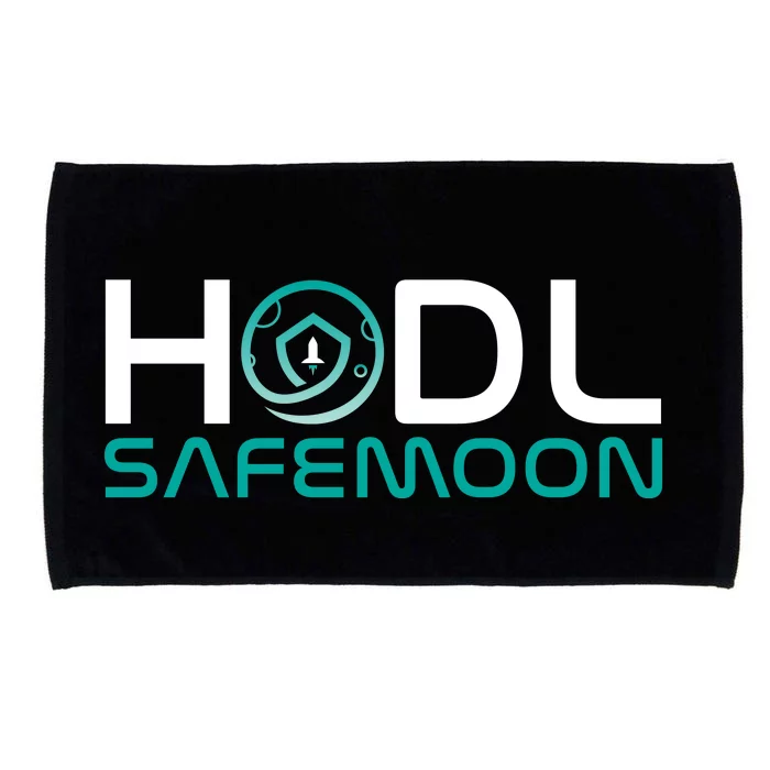 Safemoon HODL Cryptocurrency Logo Microfiber Hand Towel