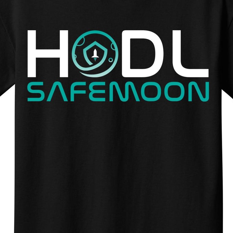 Safemoon HODL Cryptocurrency Logo Kids T-Shirt