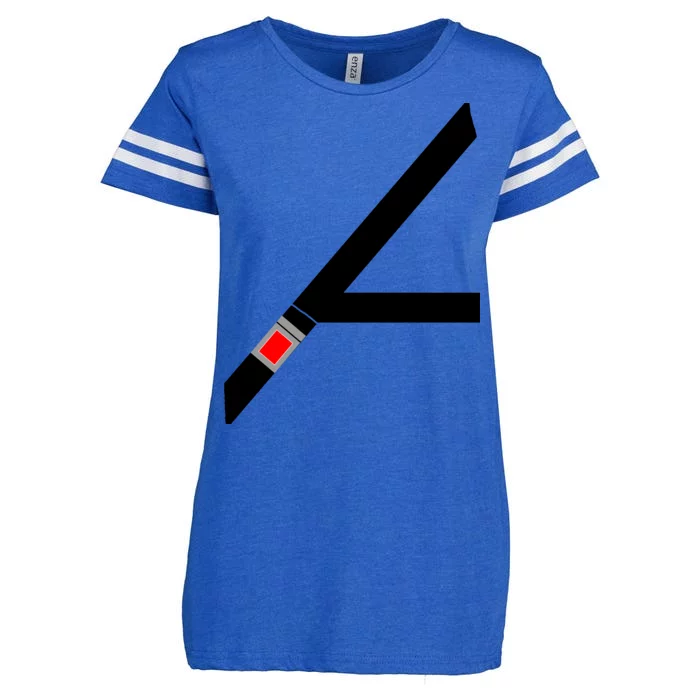 Safety Seat Belt Enza Ladies Jersey Football T-Shirt