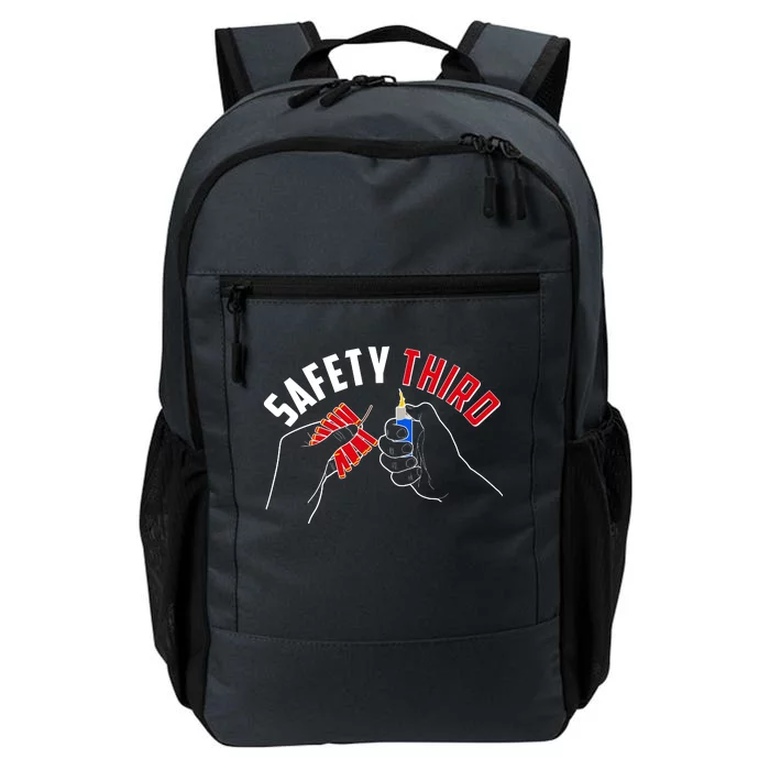 Safety Third Firecrackers Fourth of July Daily Commute Backpack